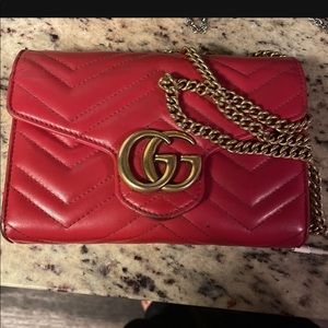 Red Gucci Crossbody Bag